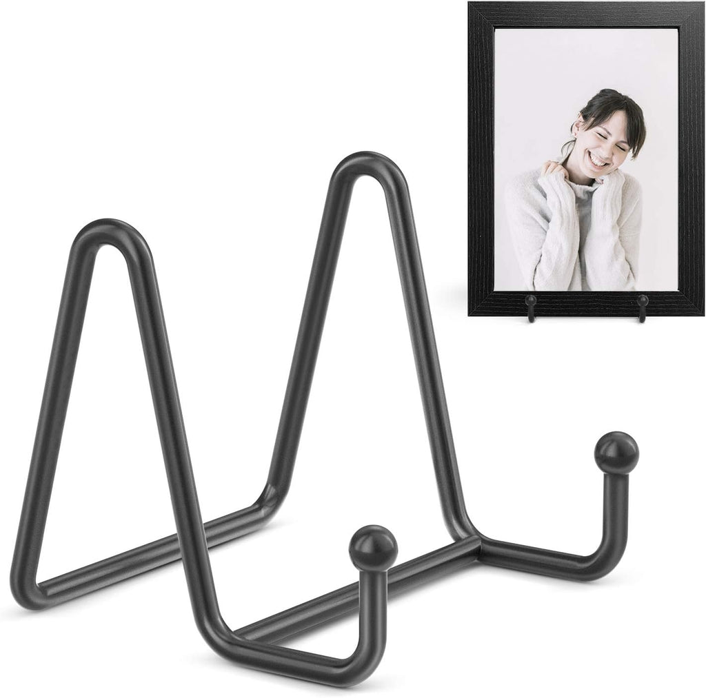 TR-LIFE 14 Inch Heavy Duty Plate Stand (2 Pack) - Metal Display Easel for Large Plates, Platters, Picture Frames, Signs, and Posters