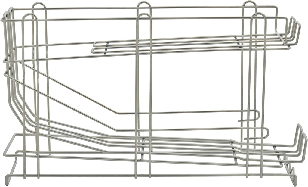 28W-171 FIFO Wire Can Rack, Holds (12) #5 Cans or (8) #10 Cans, Metal Construction, FIFO Design